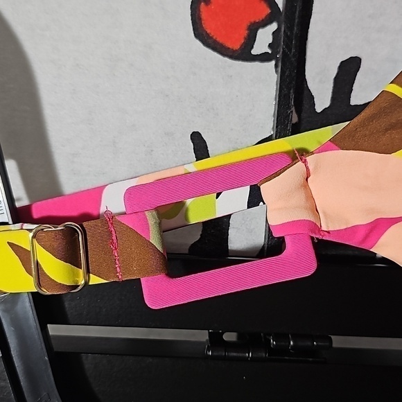 Anne Cole‎ Colorful Floral Swim Top Size Small NWT - Picture 2 of 7